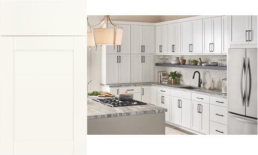 Kitchen white cabinets | About Floors N' More